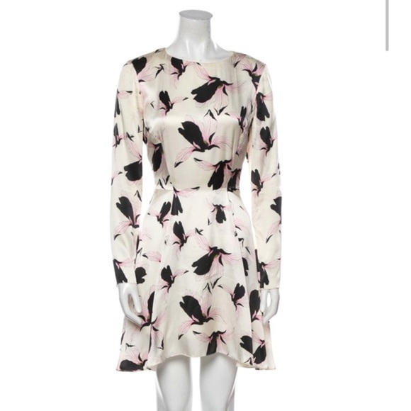 𝅺FRANCESCO SCOGNAMIGLIO Silk  Mini Dress - Picture 1 of 5